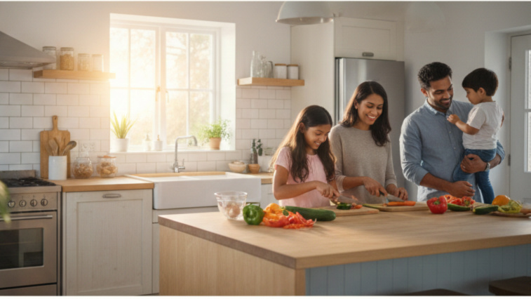 Spending time with family